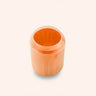 Vaso limpiapatas para perros - Naranja