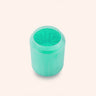 Vaso limpiapatas para perros - Turquesa
